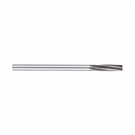 Morse Chucking Reamer, Series 1653, 138 Dia, 12 Overall Length, Straight Shank, 0999 Shank Dia, 10 21751